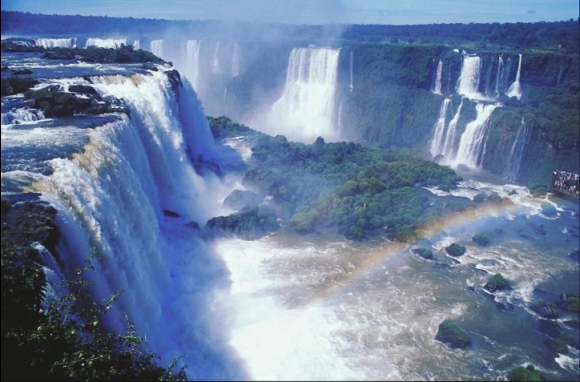 Iguazu Falls, Argentina And Brazil