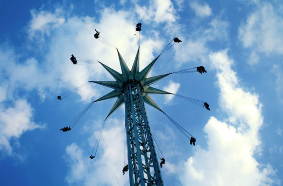 Tallest Swing Carousel: Prater Tower, Austria
