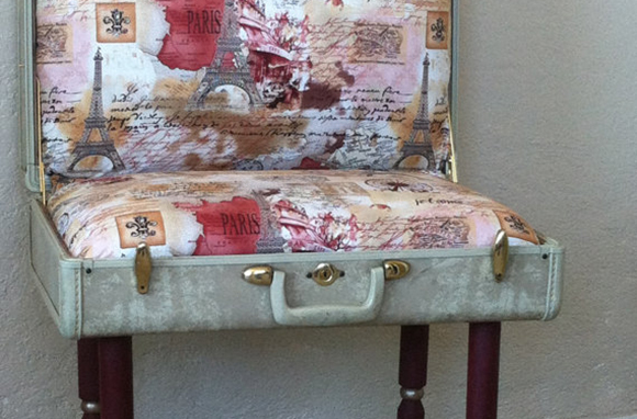 Vintage Suitcase Chair