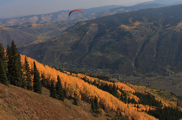 Tandem Paraglider Flight: Aspen, Colorado