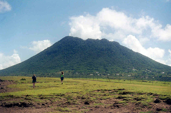 The Quill on St. Eustatius, Caribbean Netherlands