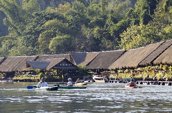 River Kwai Jungle Rafts, Kanchanaburi, Thailand