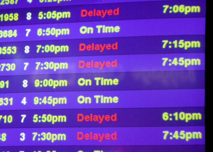 Thanksgiving Flights Jeopardized by Delays