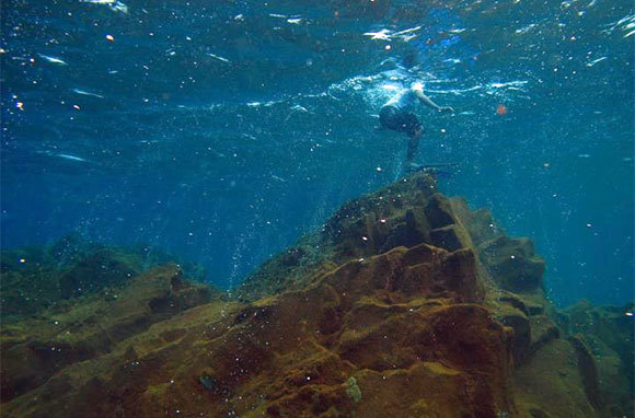 Underwater Volcano Dive, Indonesia