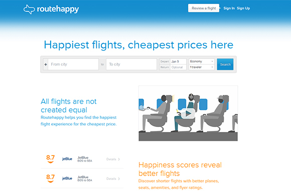 Routehappy: Fly Happy