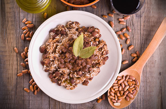 Rice And Beans, Puerto Rico