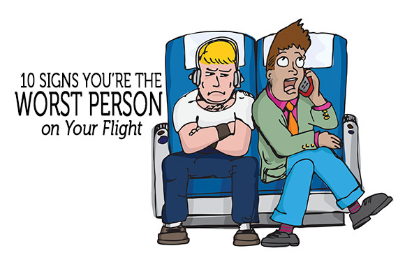Signs You're Bad at Flying