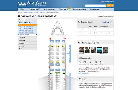 Consult SeatGuru to Pick a Better Seat