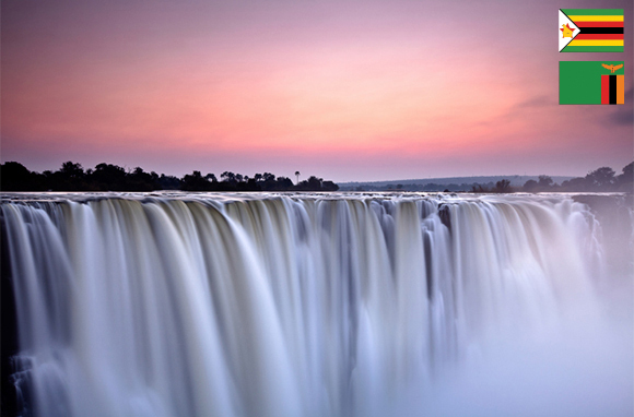 Mosi-oa-Tunya National Park, Zambia, and Victoria Falls National Park, Zimbabwe
