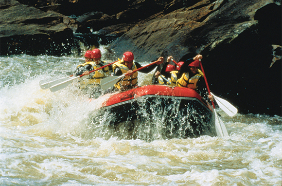 White-Water Rafting, Rouge River, Quebec