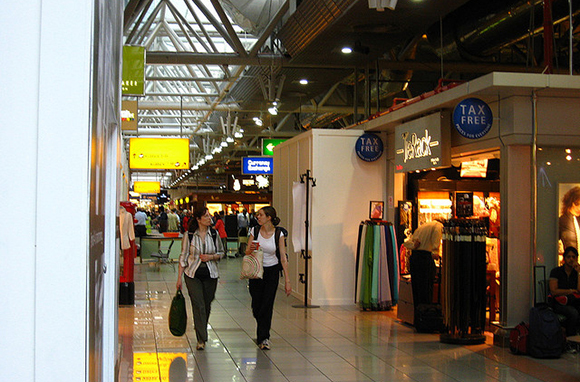 Buy at Tax-Free Airport Stores