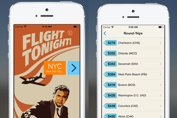 Flight Tonight App Lets You Book, Fly, and Arrive on the Same Day