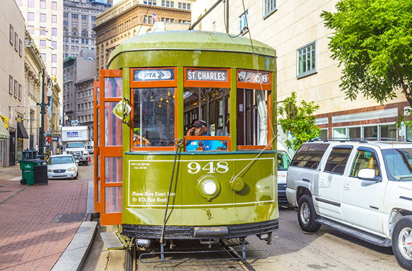 St. Charles Streetcar, New Orleans, Louisiana