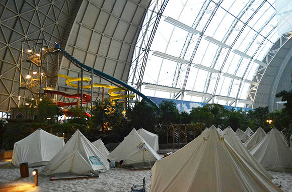 Spend a Night in an Indoor Water Park