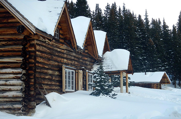 Skoki Lodge, Lake Louise, Alberta, Canada