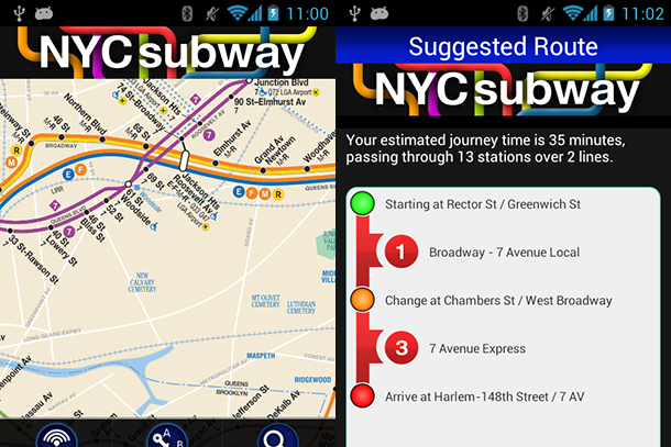 Smarter Travel Pick of the Day: New York Subway Map Mobile App (Free)