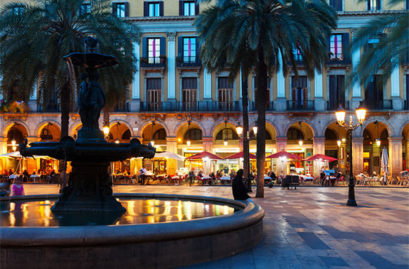 Favorite Plaza to Sit and Watch Life Go by in Barcelona