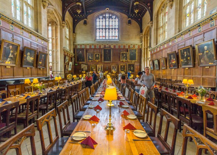 Oxford University Christ Church College Hall Harry Potter