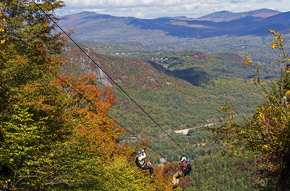 Ziplining in New Hampshire