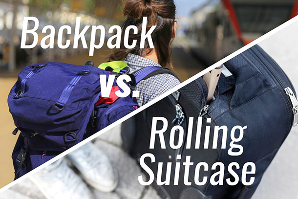 Rolling Suitcase vs. Backpack: Which Is Better?