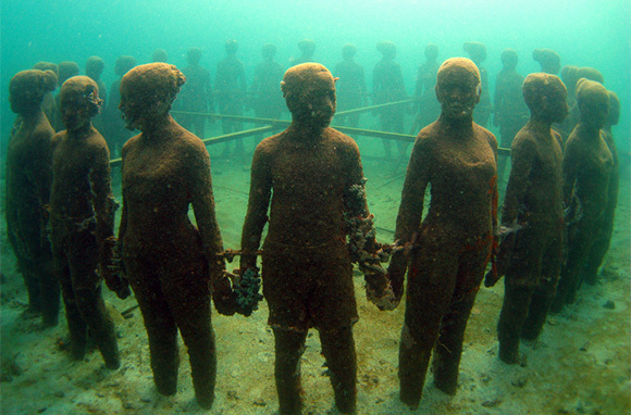 Molinere Underwater Sculpture Park, Grenada