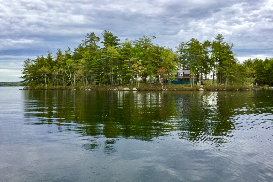 Lake Winnipesaukee, New Hampshire island for rent