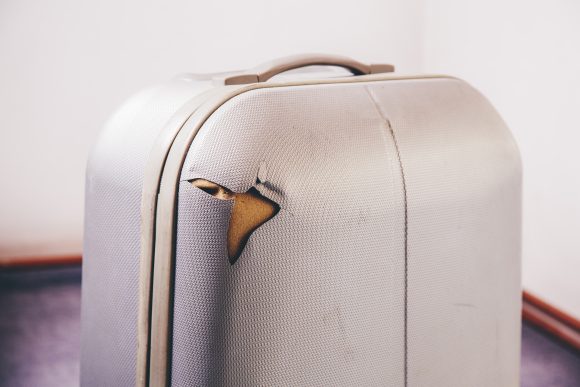 fix a broken suitcase