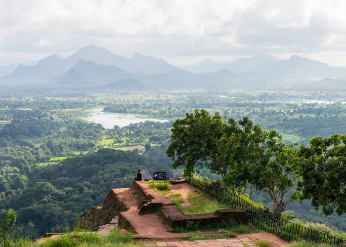 Sri Lanka Sigiriya peak view