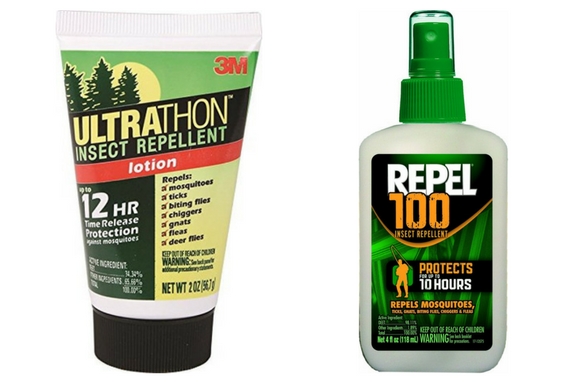 DEET Bug Spray and Lotion