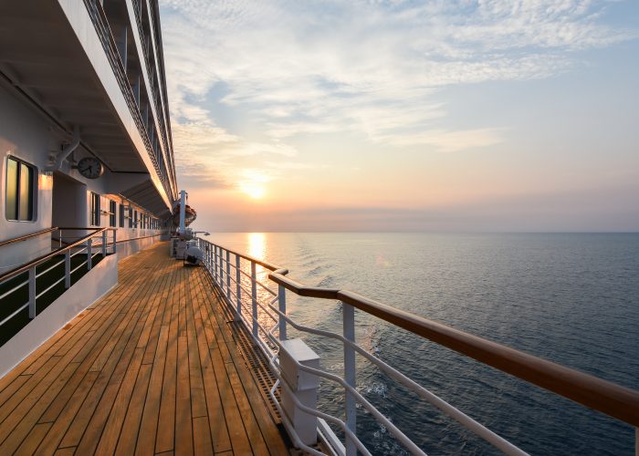 Cruise ship deck / cruise cabin upgrade