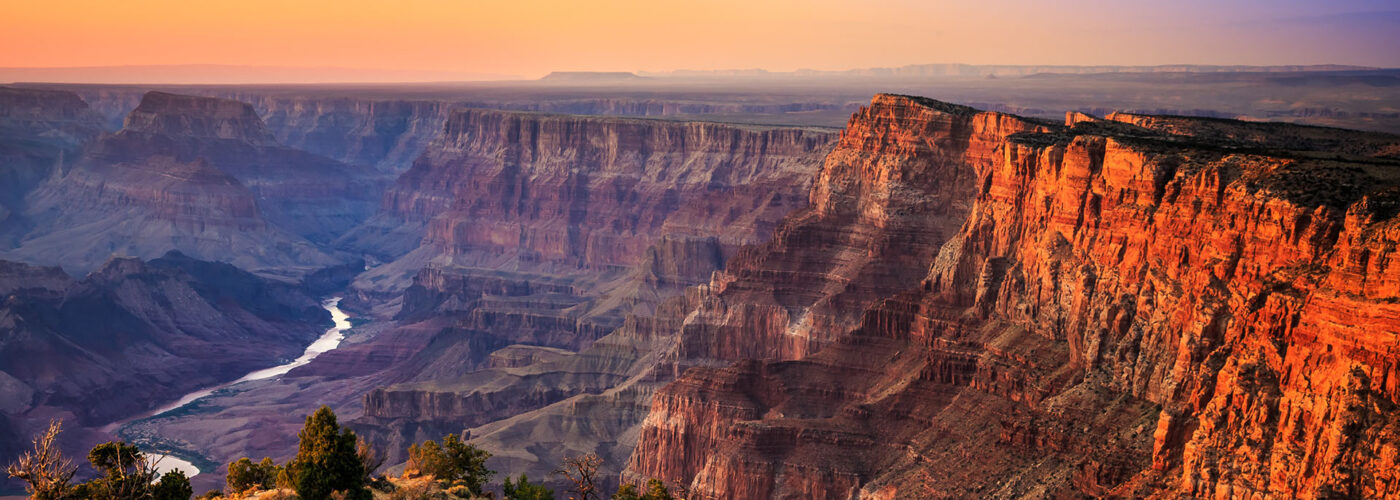 grand canyon sunset.