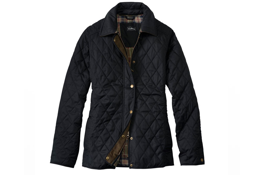 L.L.Bean quilted riding jacket