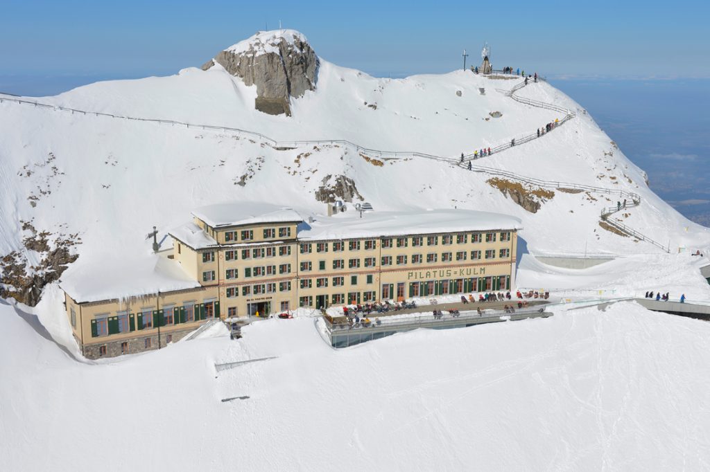 Pilatus kulm mountain hotel