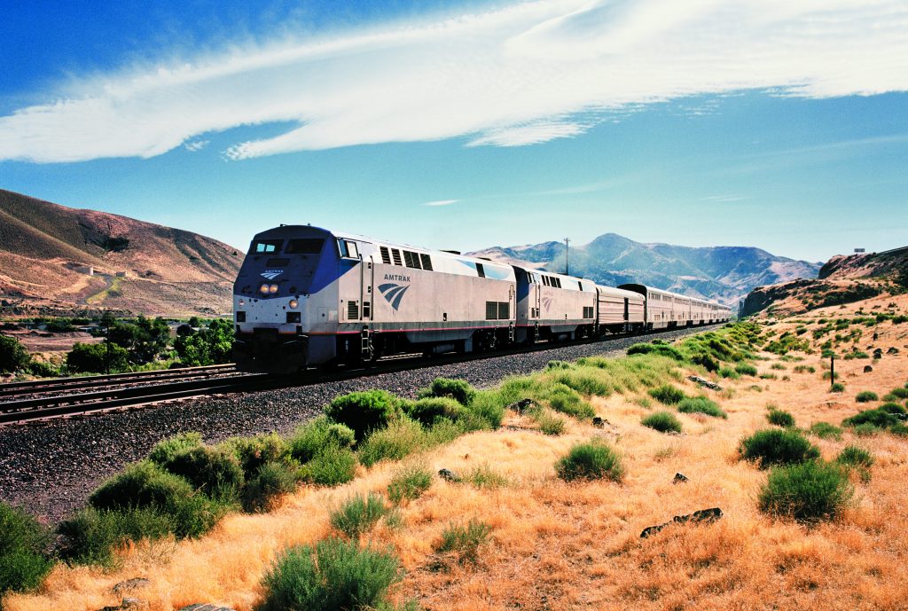 Amtrak california zephyr train journey