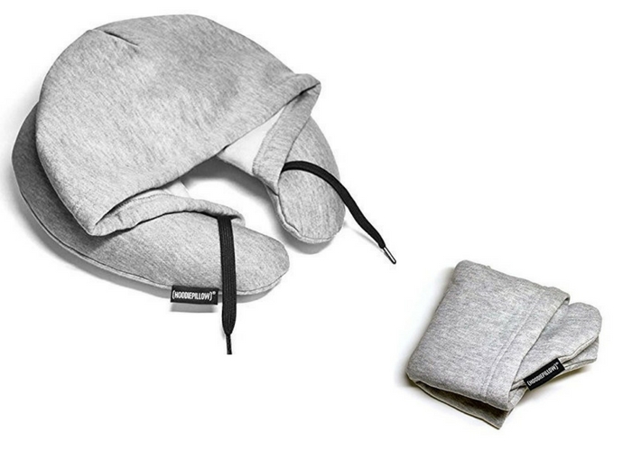 The Hoodie Pillow in grey