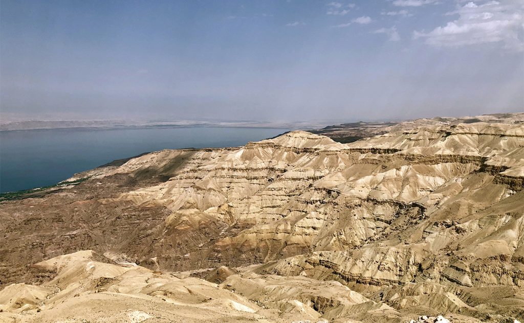 Dead sea canyon jordan travel