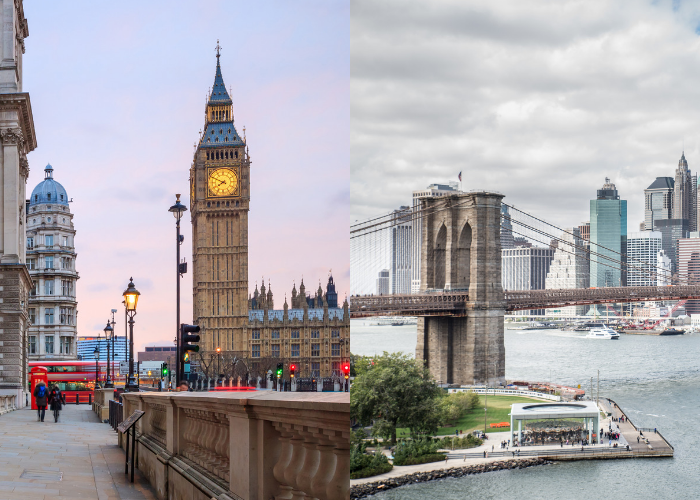 London vs. New York: Which City Should I Visit?