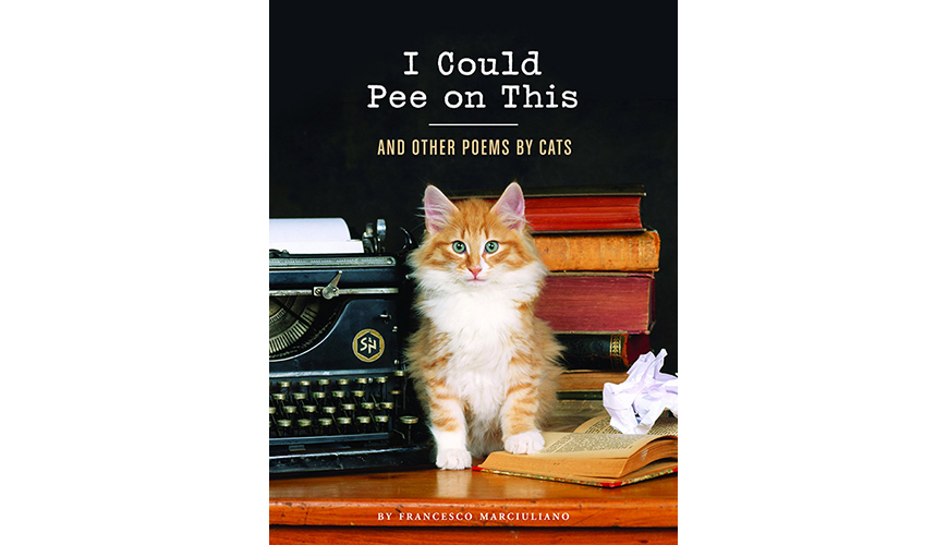i could pee on this book cover
