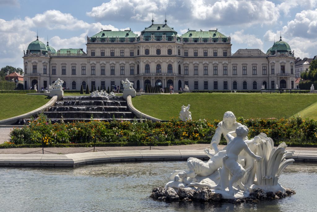 Upper belverdere palace - vienna austria
