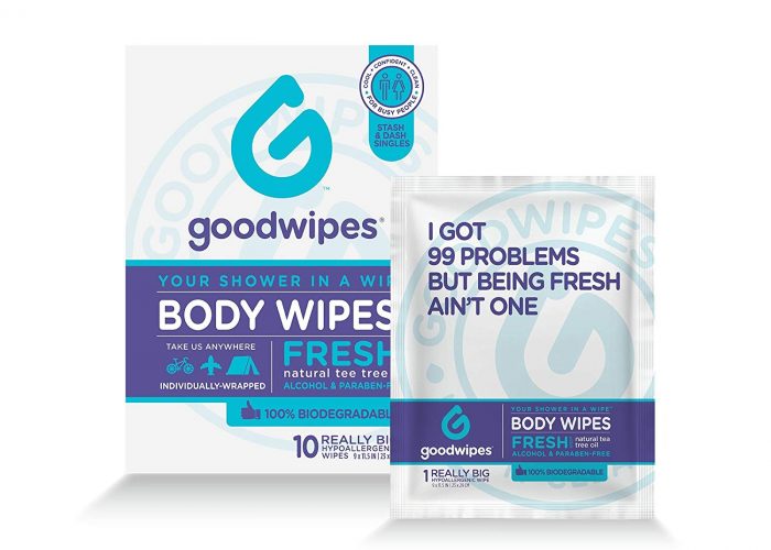 Goodwipes Review: A Back-Up Shower for Long Travel Days