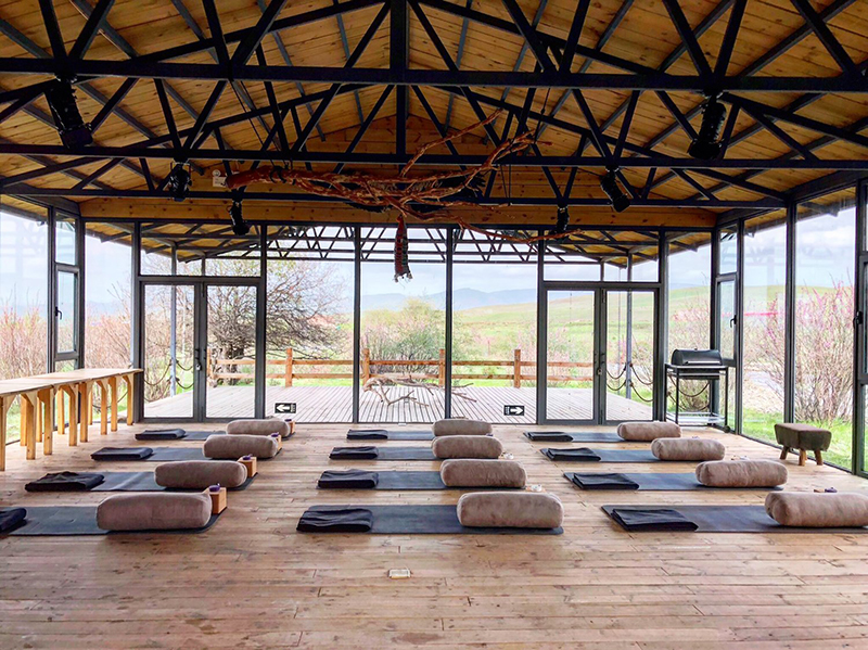 Souljourn yoga studio in tibet