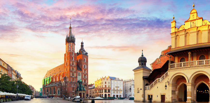 krakow poland city center