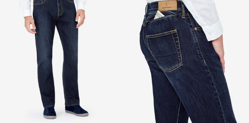 Bluffworks travel jeans