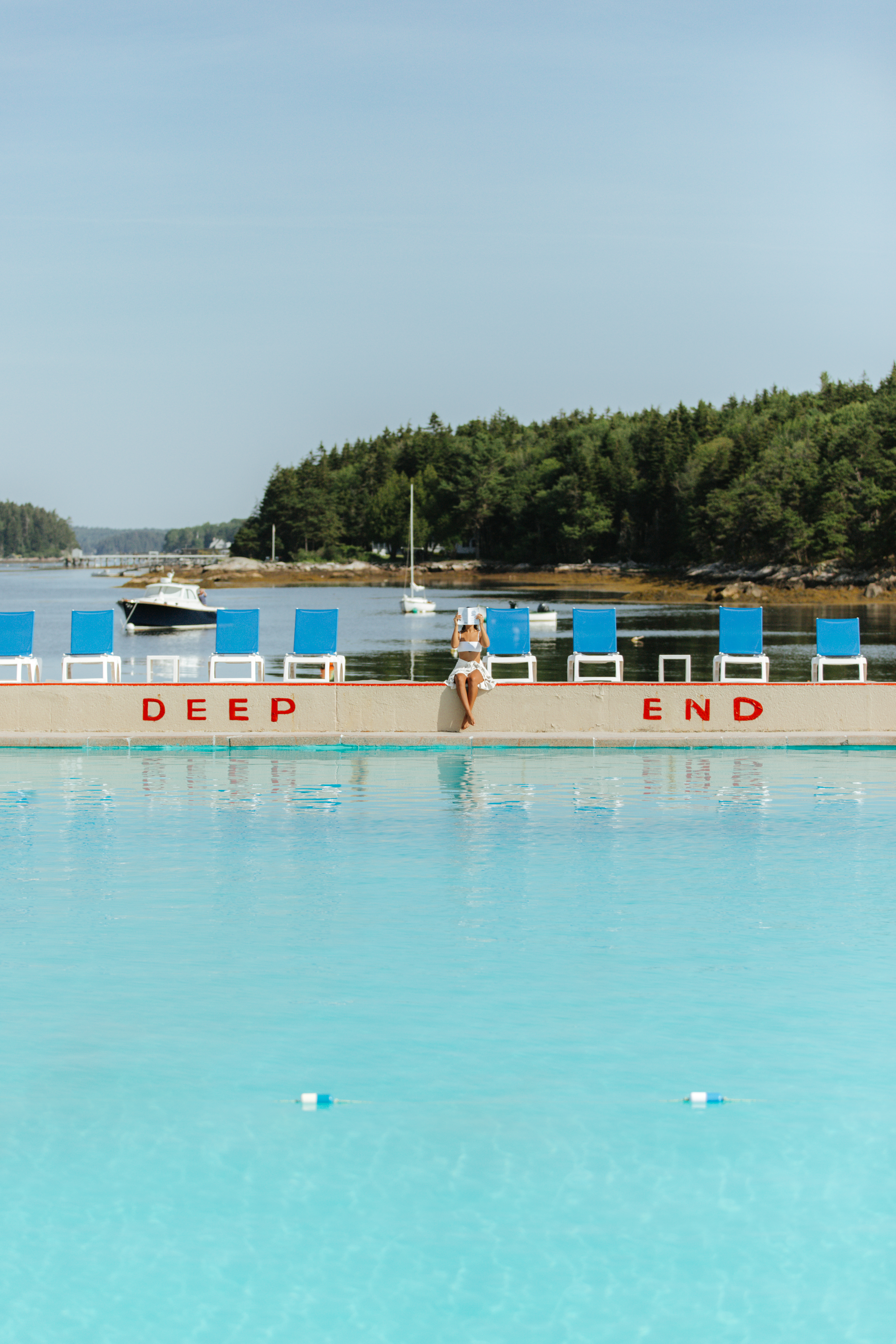 Sebasco harbor resort pool.