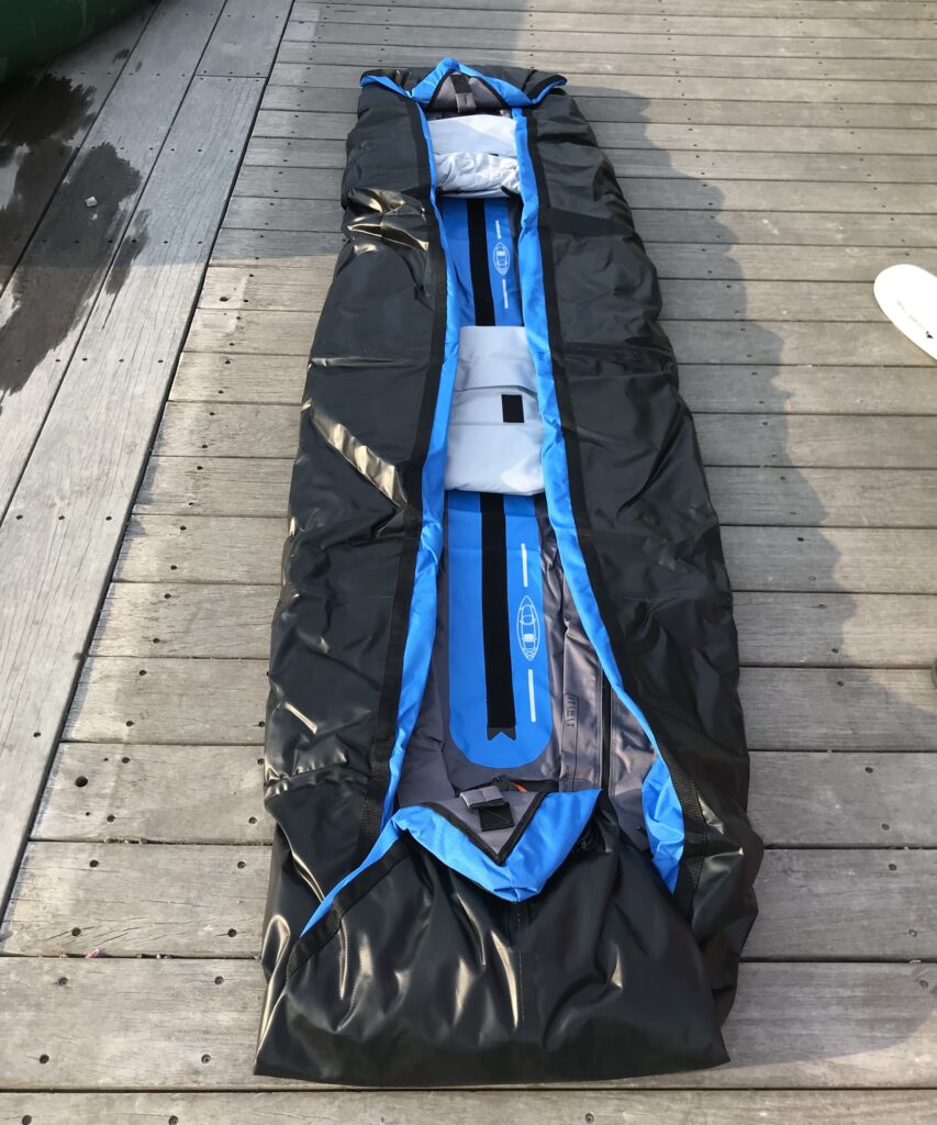 Decathalon kayak deflated