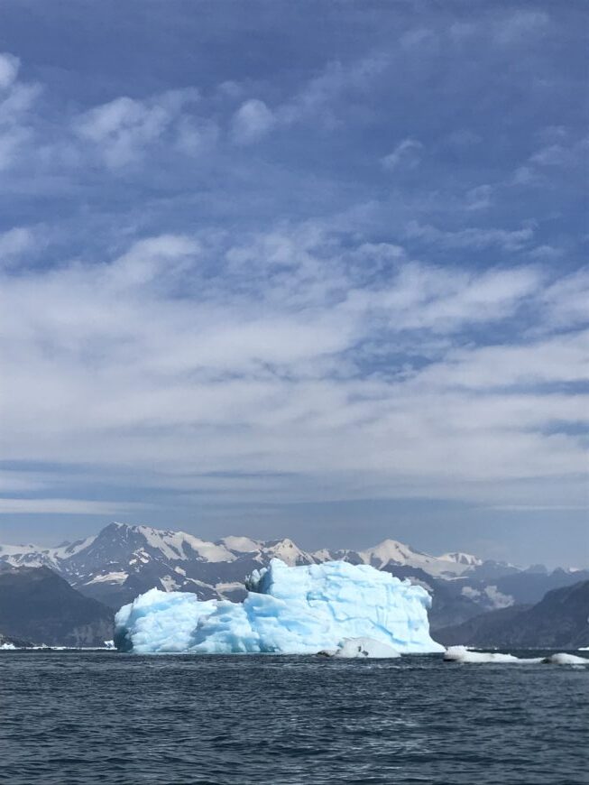 Columbia glacier valdez alaska.