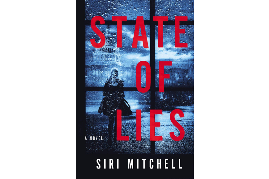State of lies book cover by siri mitchell.