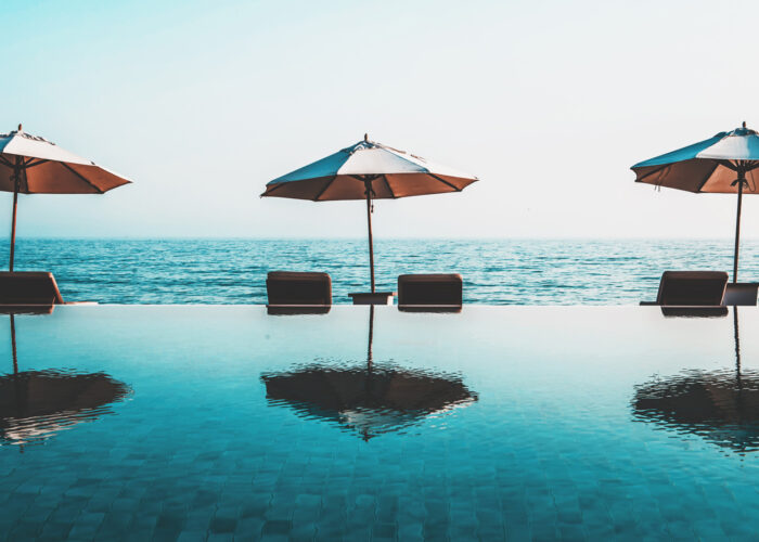 seaside hotels infinity pools