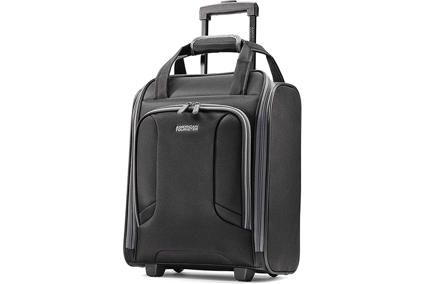 American tourister rolling tote