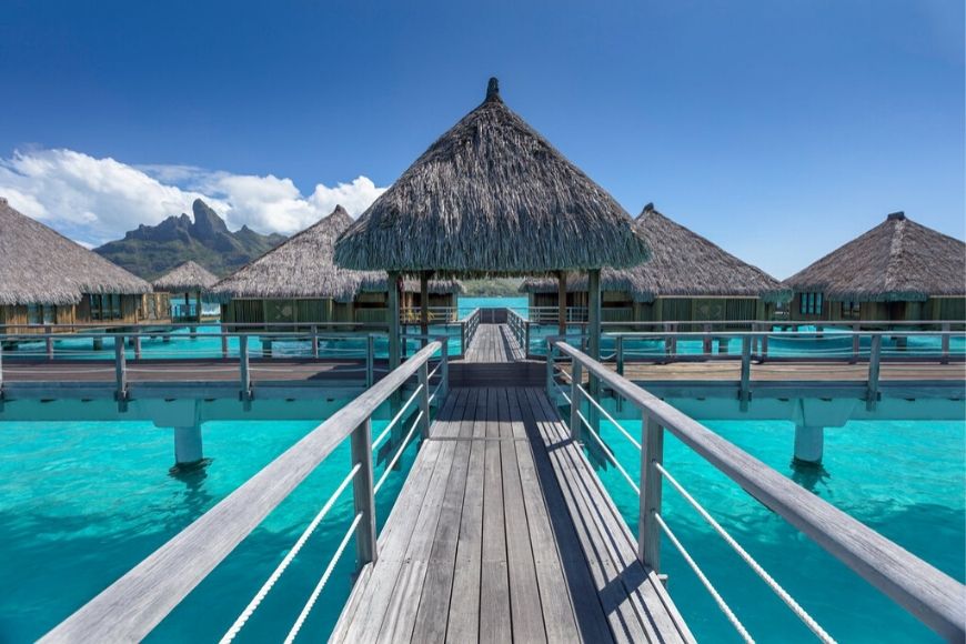 The St. Regis Bora Bora Resort.